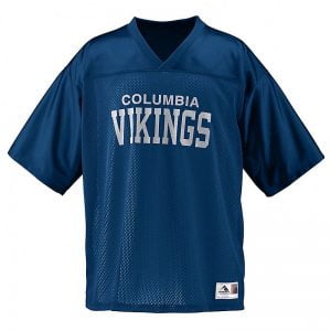 Augusta Columbia Vikings jersey