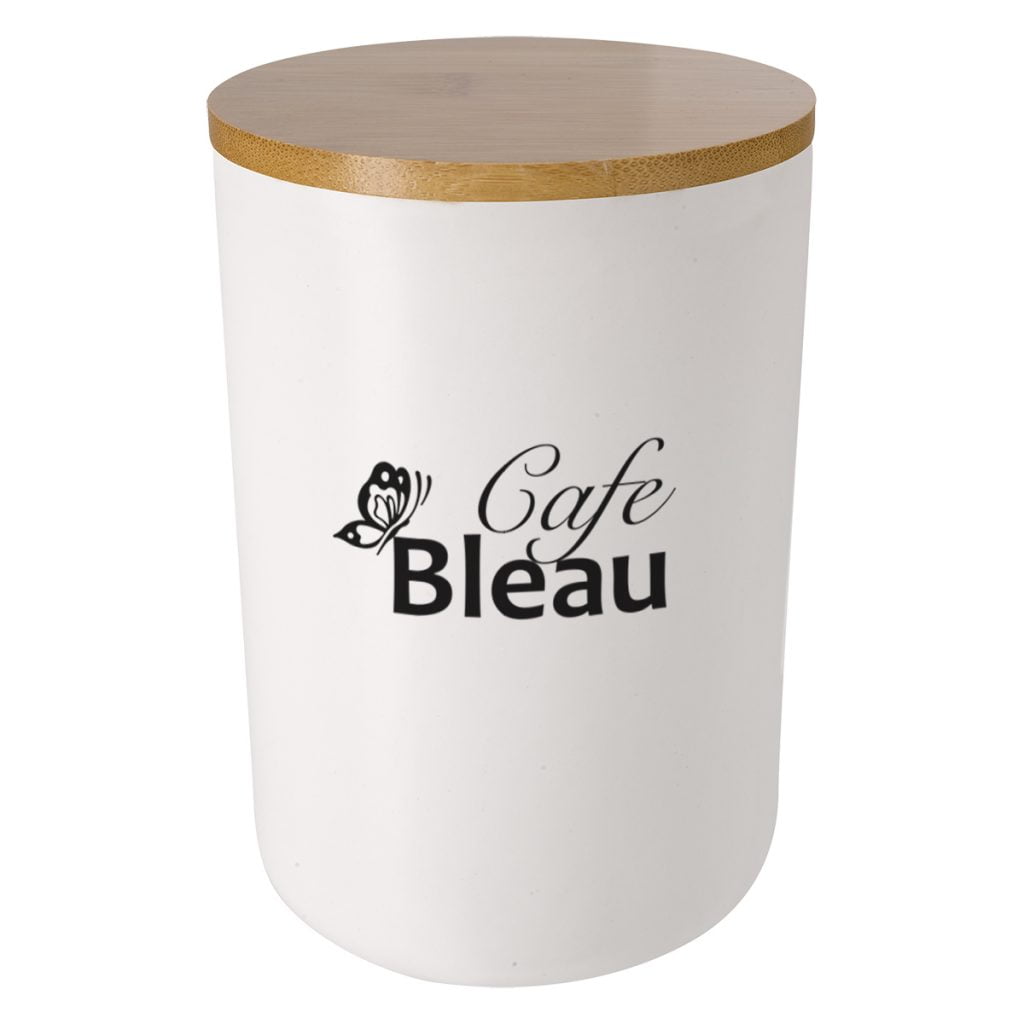 Cafe Bleau container