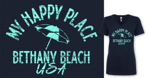My Happy Place Bethany Beach shirt