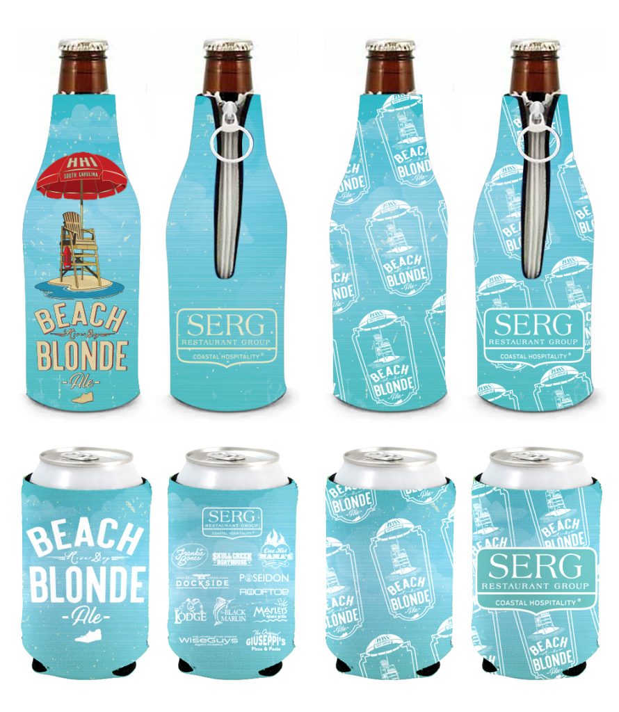 SERG - Beach Blonde Koozies